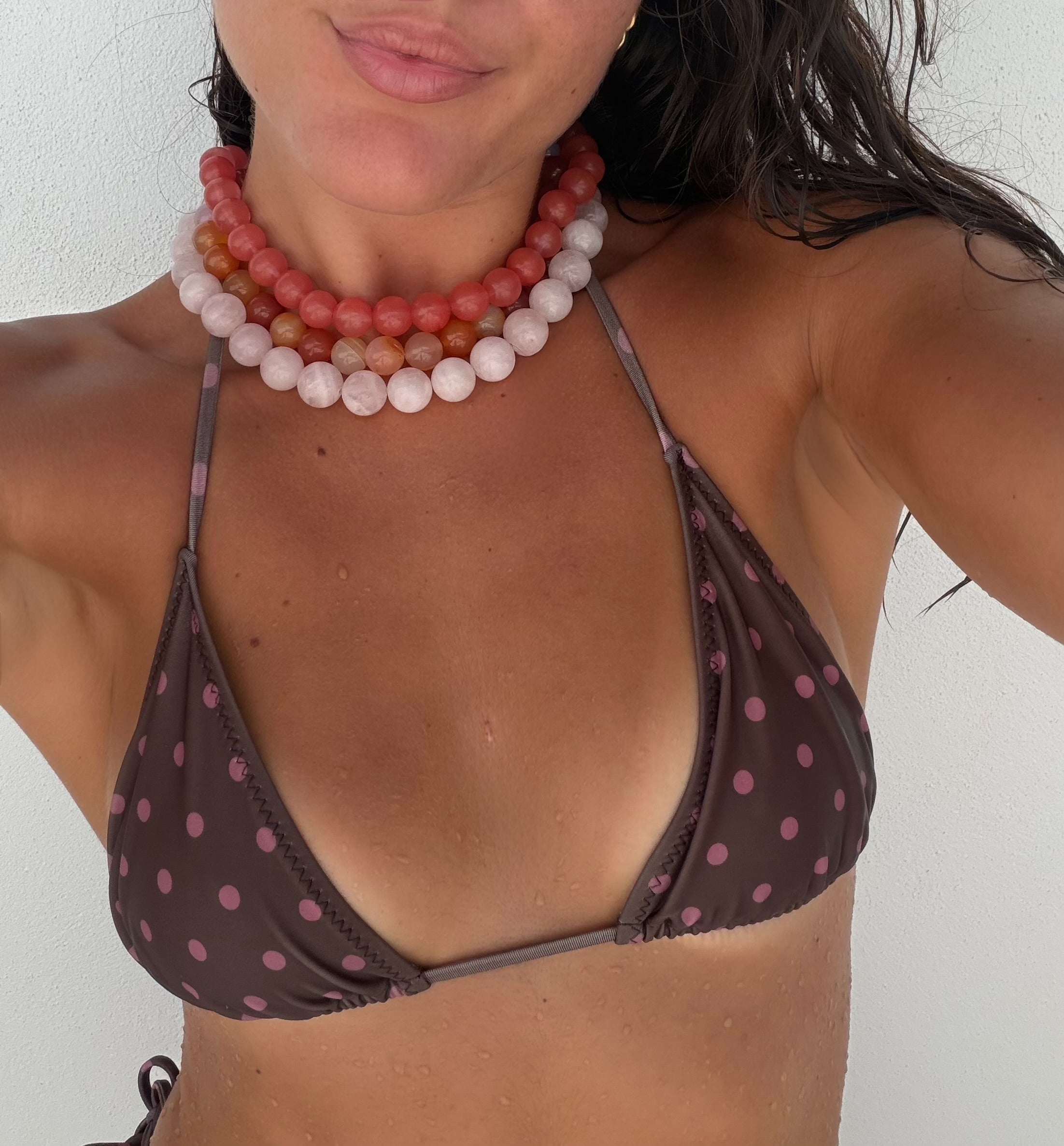 Cherry Quartz Necklace