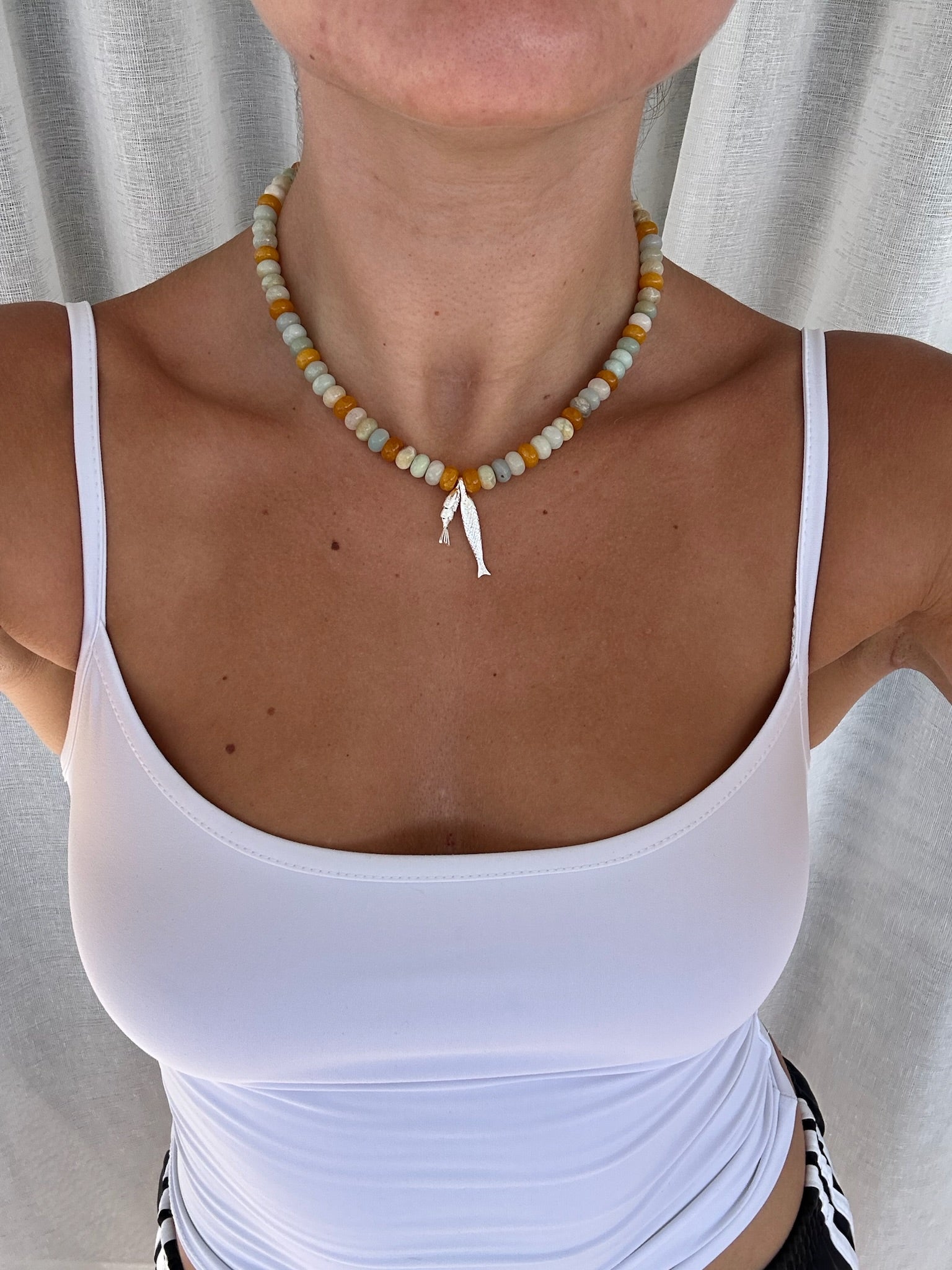 Rhea Necklace Silver