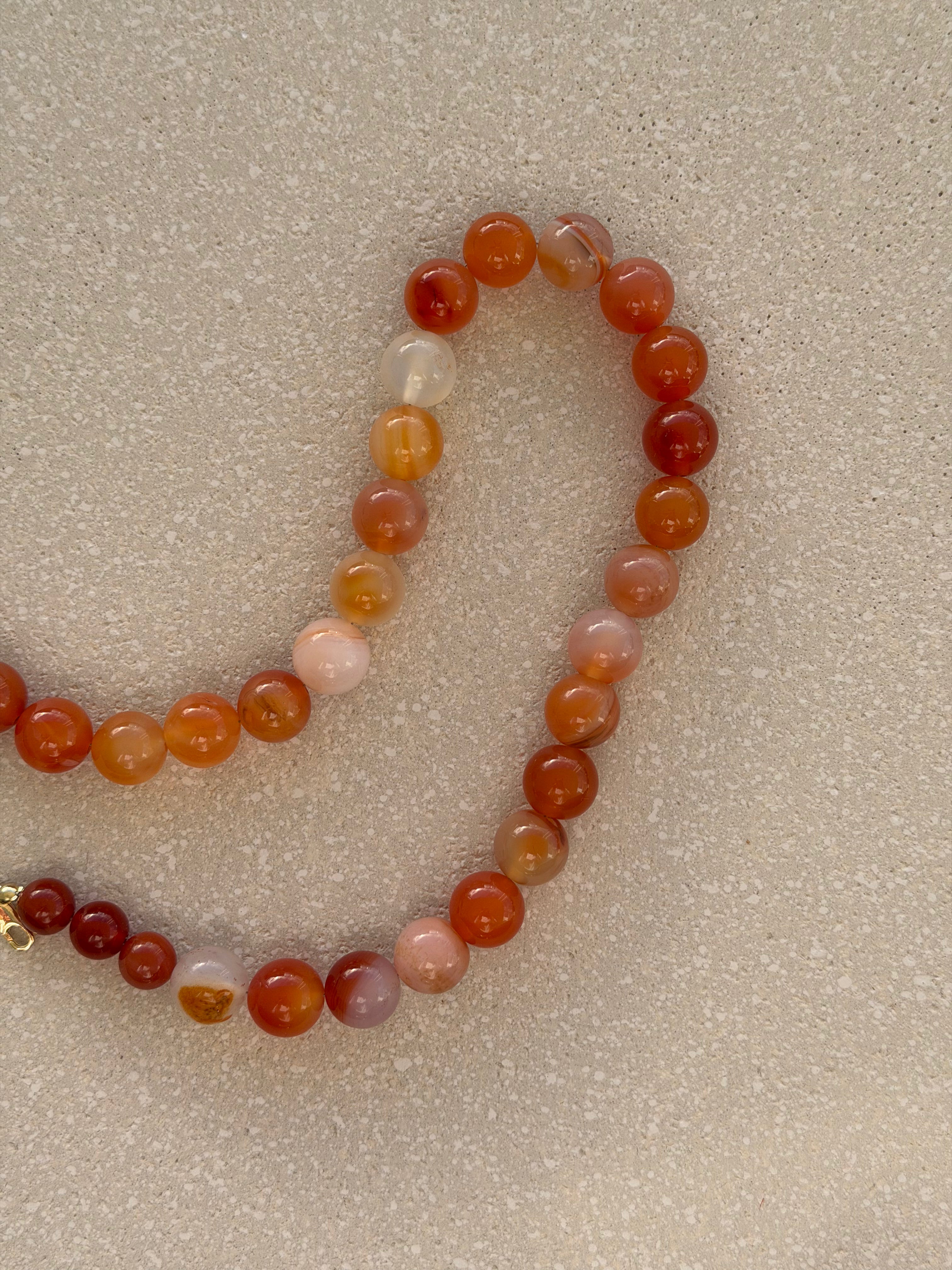 Red Carnelian Necklace