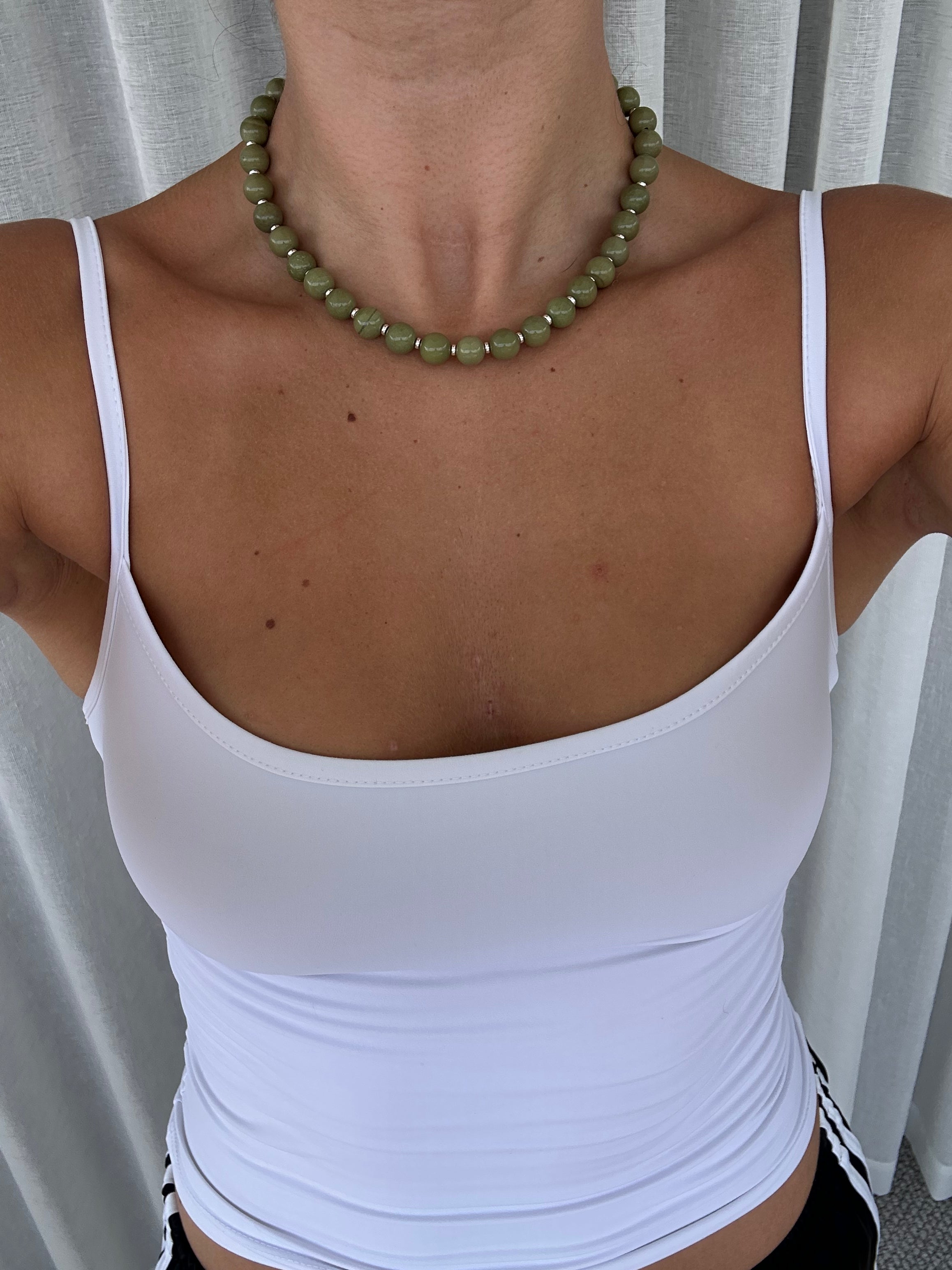 Sage Necklace Silver