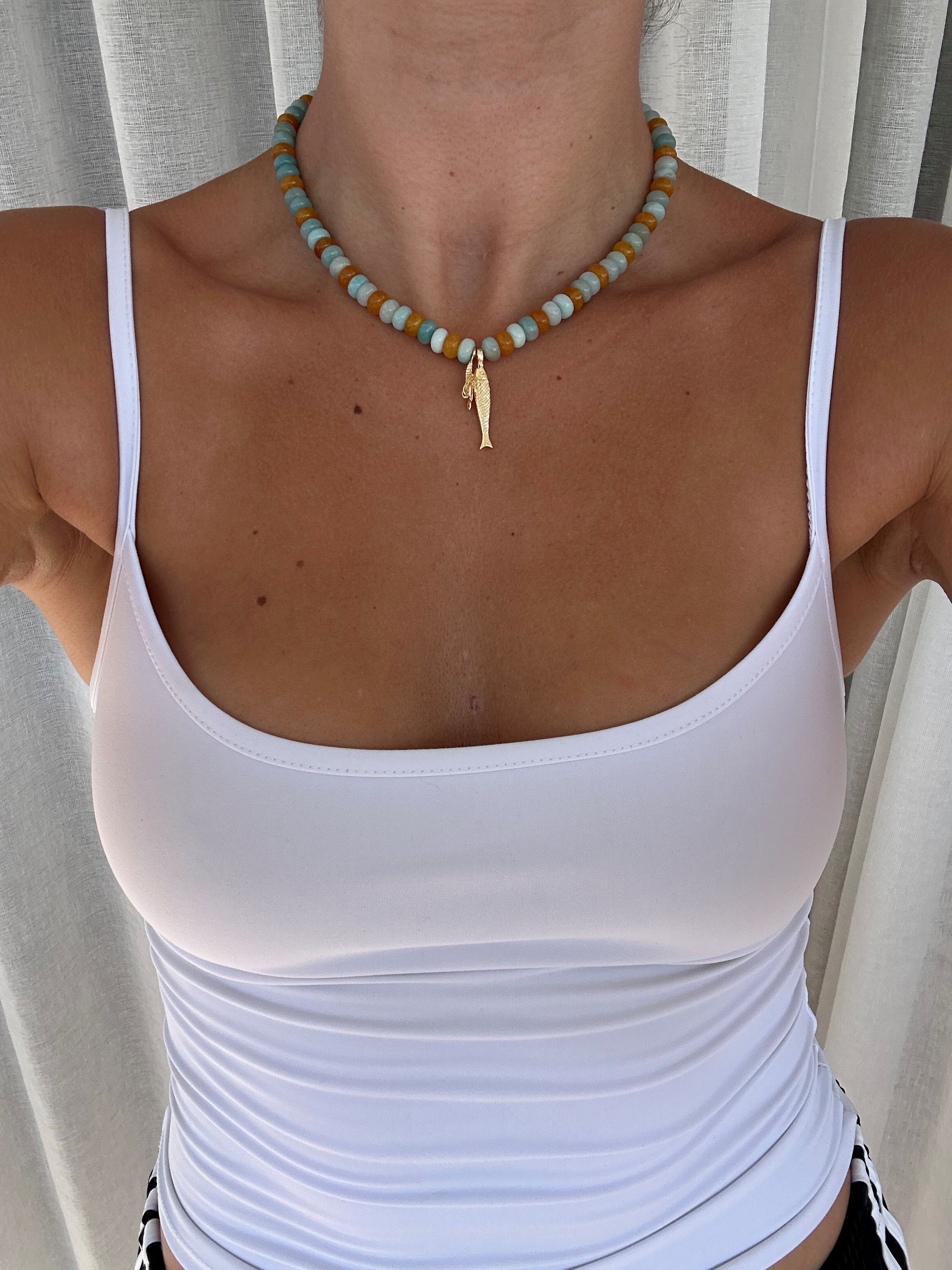 Rhea Necklace Gold