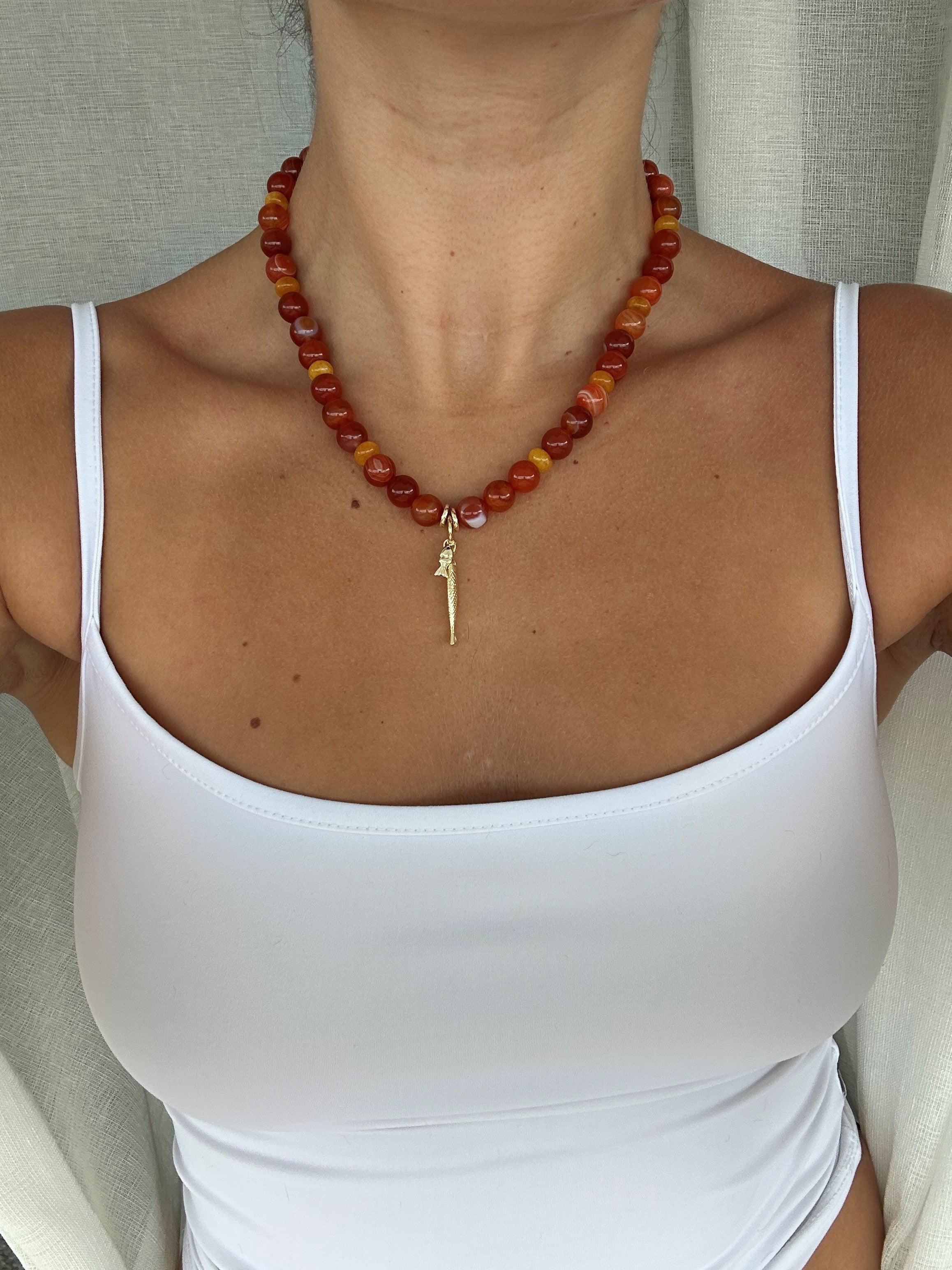 Rhea Necklace Gold